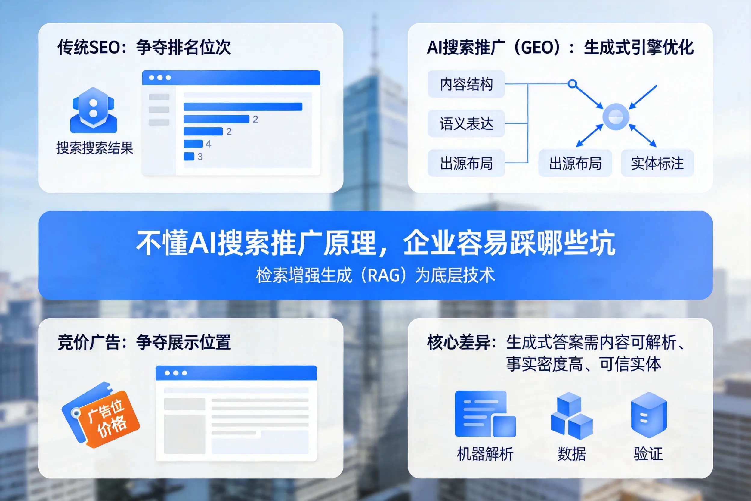 不懂AI搜索推广原理，福州企业容易踩哪些坑