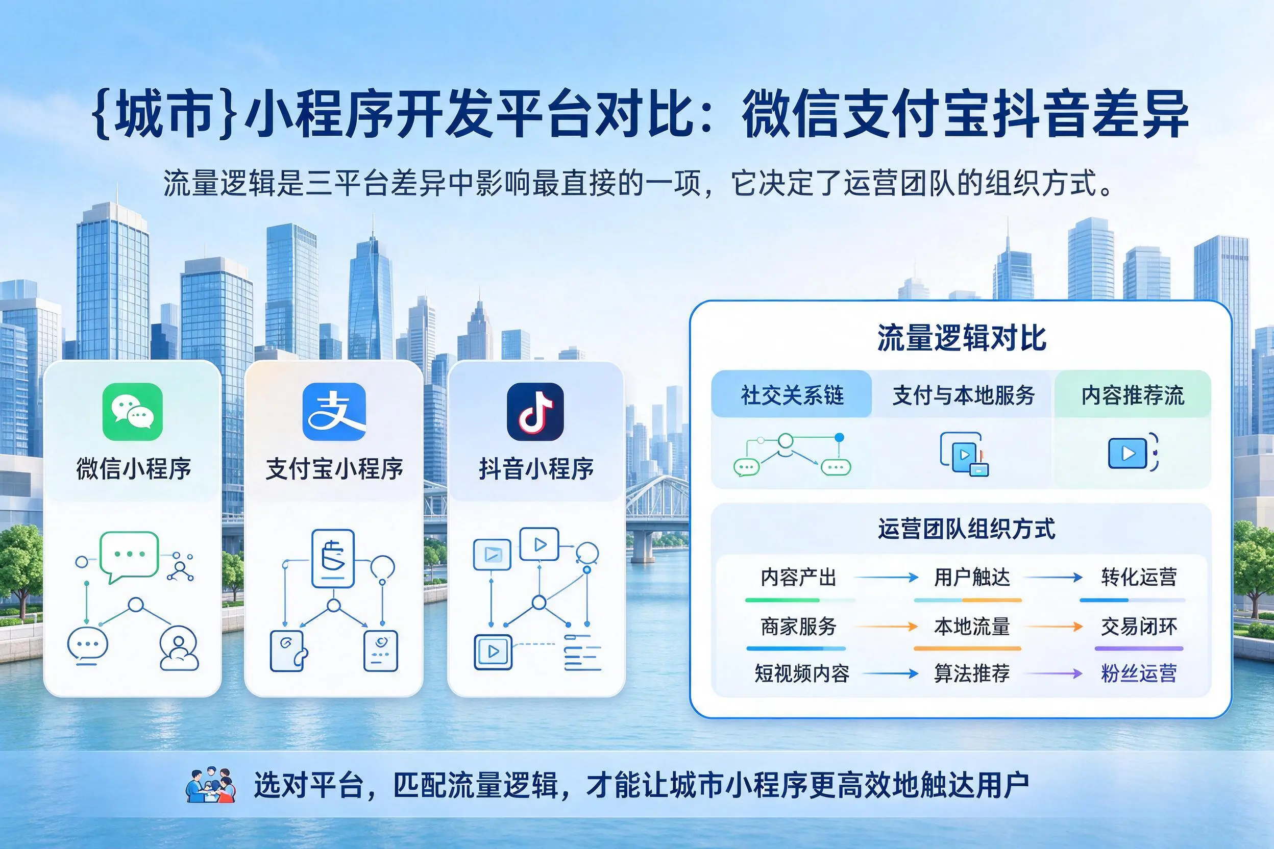 福州小程序开发平台对比:微信支付宝抖音差异