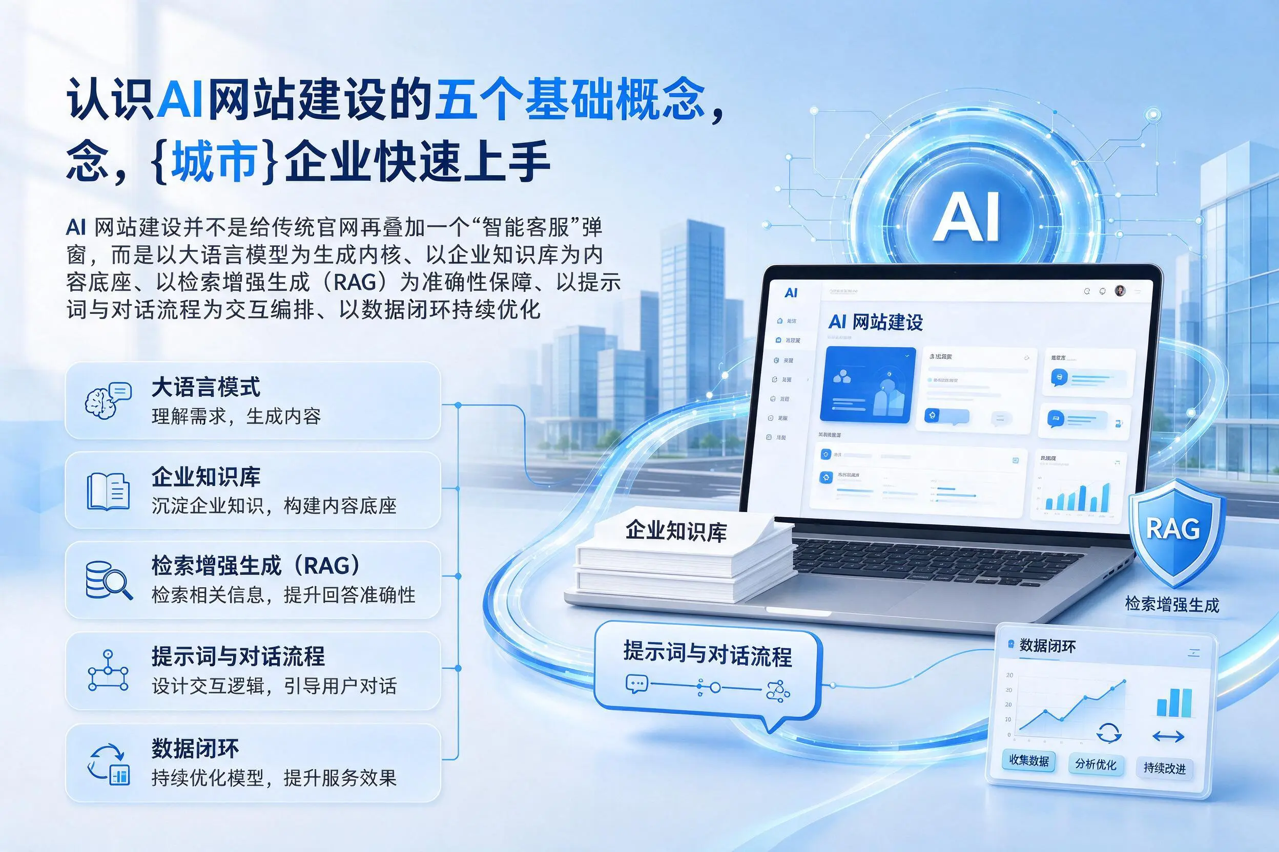认识AI网站建设的五个基础概念,福州企业快速上手
